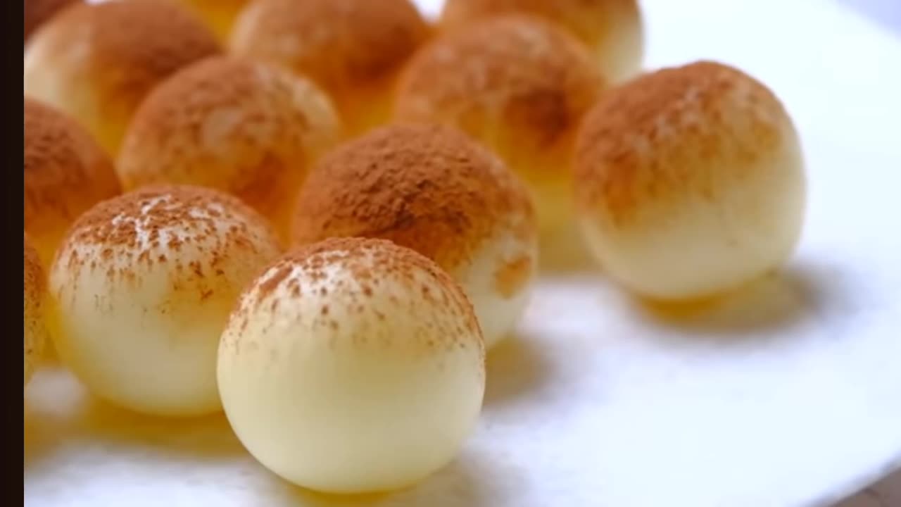 Sweet milk balls, amazing recipe in 5 minutes