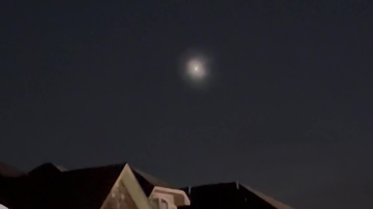 Rocket Launch Creates Ring In Sky