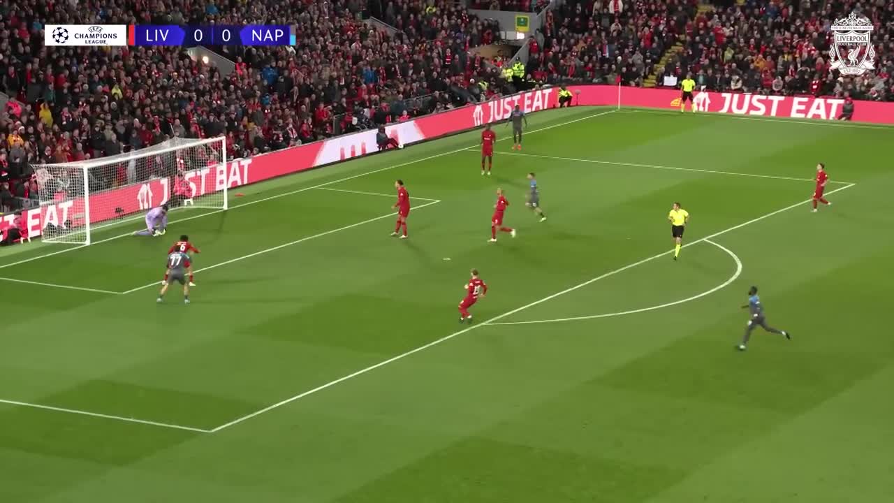 HIGHLIGHTS_ Liverpool 2-0 Napoli _ Salah & Nunez late goals seal Champions League win