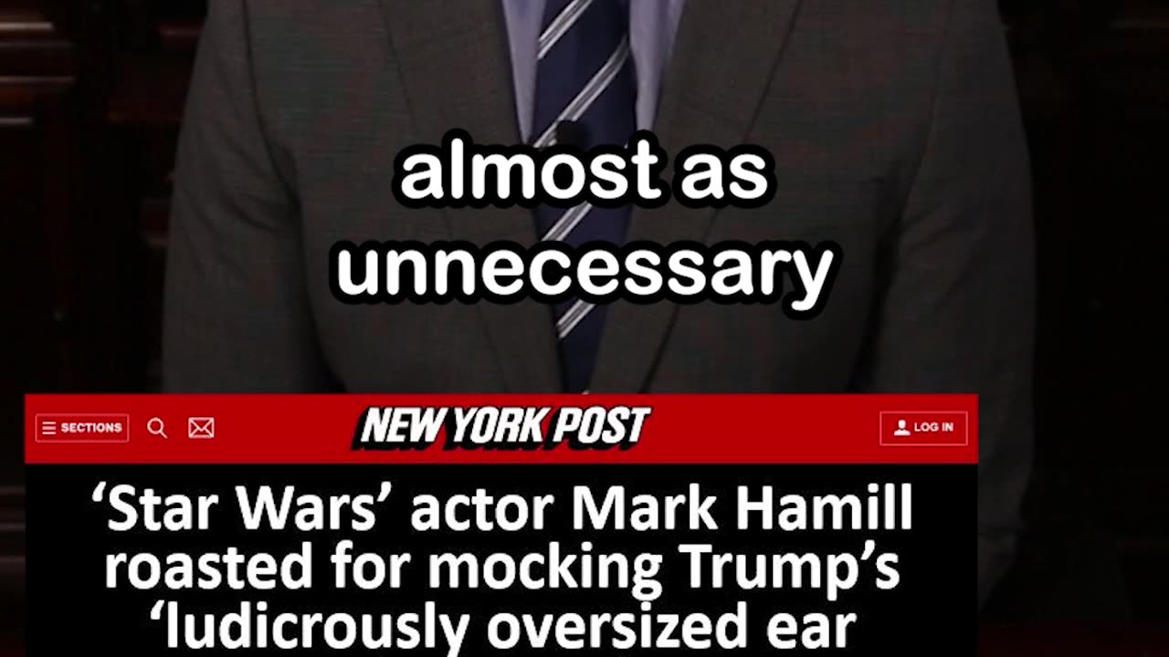 Mark Hamill Says Trump Has ‘Ludicrously Oversized Ear Bandage’ after Shooting