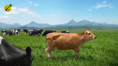 Funny cow dance😀