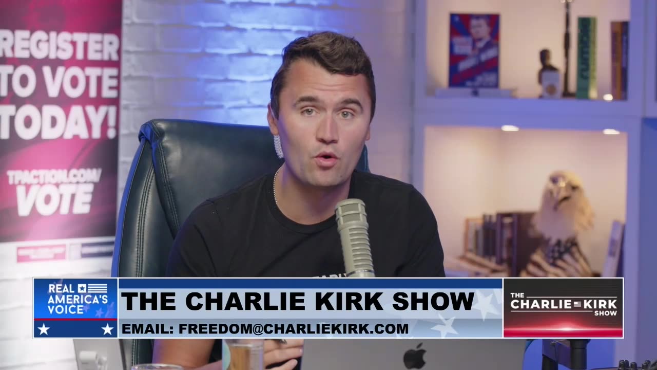 Charlie Kirk Marks the Anniversary of the Oct. 7 Hamas-Led Attacks on Israel