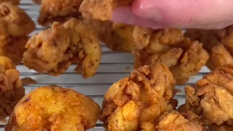 PopcornChicken#chicken#food#cooking#asmr