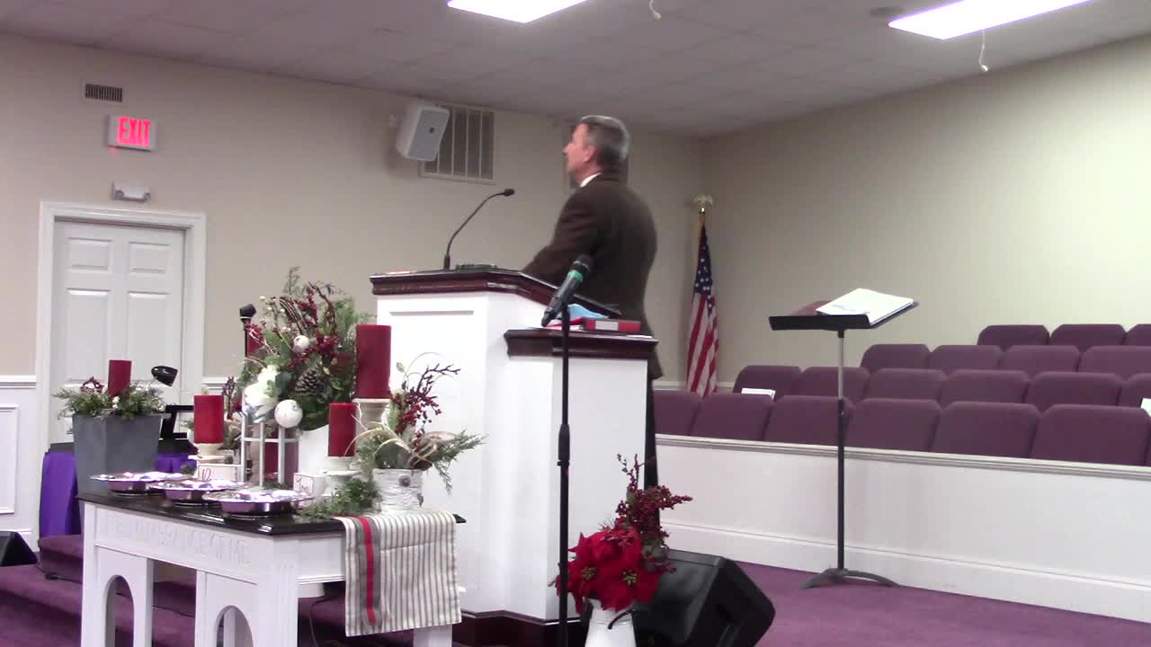 Unity Independent Baptist Church - From Moses To Joshua