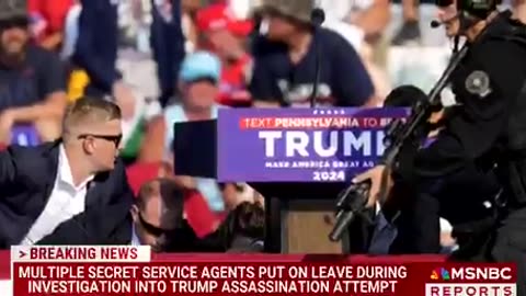 Multiple Secret Service agents “put on leave” over Trump assassin