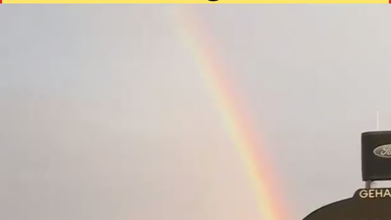 Rainbow Appears At NFL Kickoff As Game Is Delayed