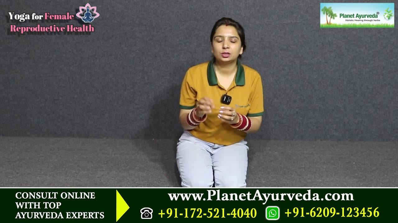 Yoga for Females Reproductive Health - Dr. Shivani Sharma