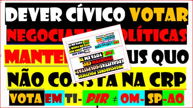 NEGOCIATAS NÃO CONSTAM NA CRP ENTÃO PORQUE EXISTEM ?