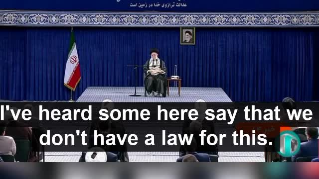 Iran Leader demands that individuals who spread "rumors" or "false claims" need to be prosecuted.