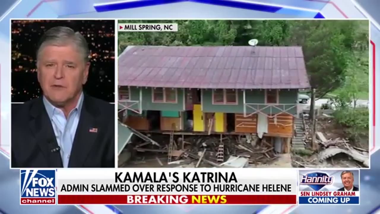 Sean Hannity_ Hurricane Helene victims have been abandoned by your border czar