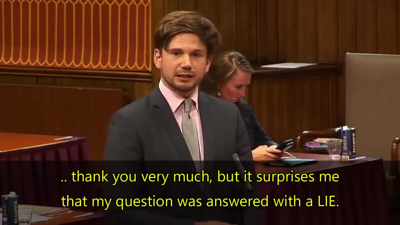 Rookie MP destroys Netherlands Prime Minister Mark Rutte over his connections to Klaus Schwab 🔥