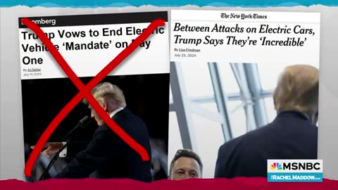 Maddow: Desire to please billionaires leads Trump to embarrassing flip-flops