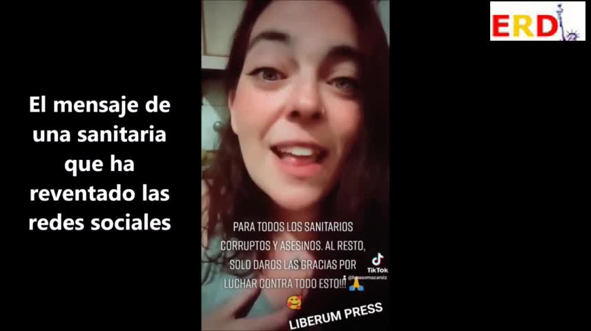 Mensaje de una sanitaria que revienta las redes sociales
