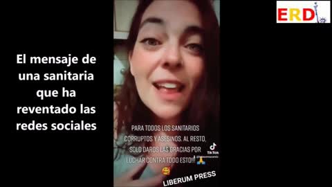 Mensaje de una sanitaria que revienta las redes sociales