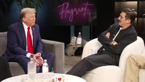 Trump & Andrew Schulz laugh about the Nicknames that Trump gives to people