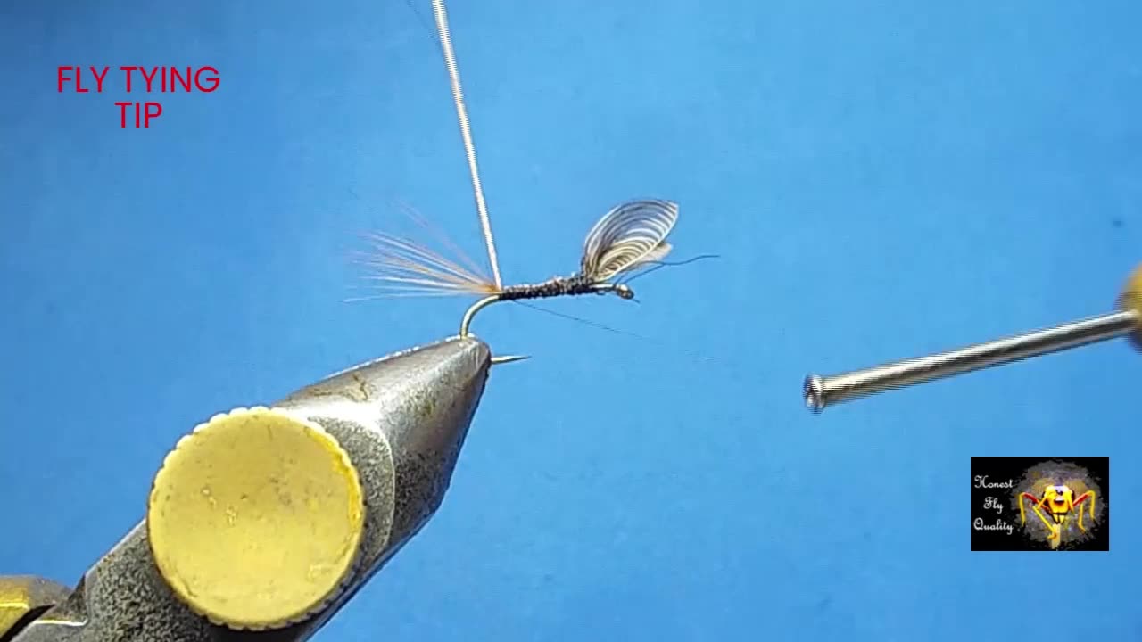 Wally wings - The MARCH BROWN - dry fly variation