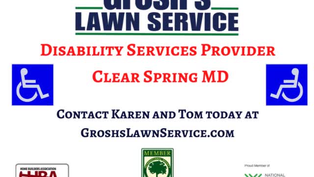 Disability Services Clear Spring MD Provider Lawn Service Landscaping