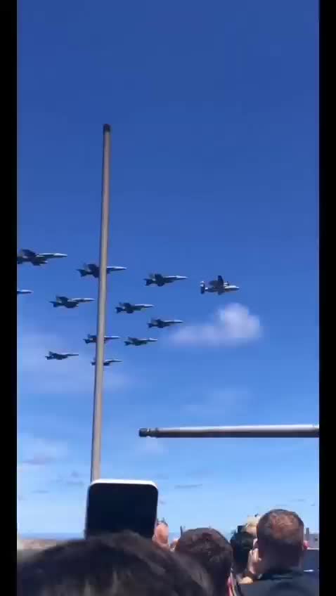 Navy is GREEN LIGHT ready! Released 17 second video of FIGHTER JETS!