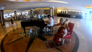 live music in the hotel of Turkey - amazing