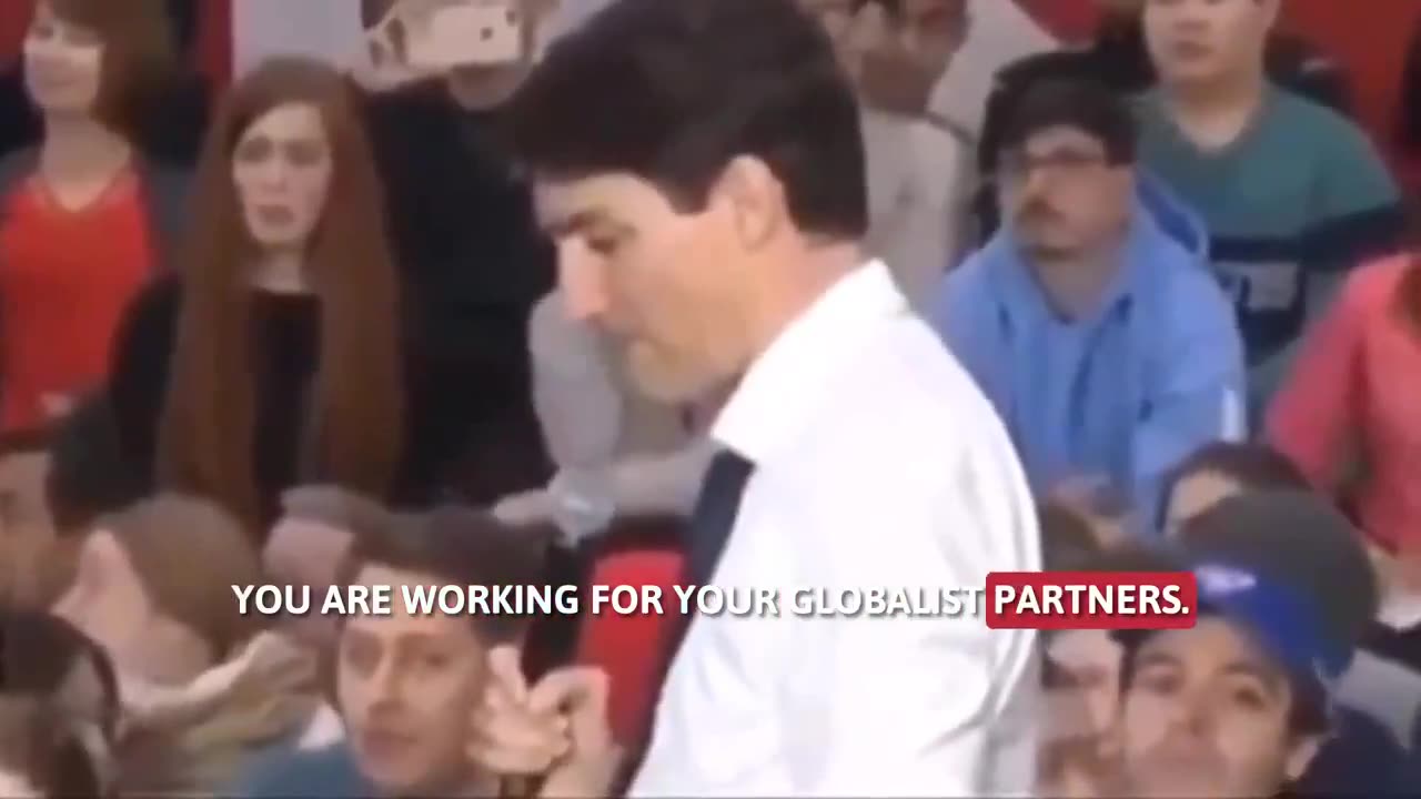 WHAT DO WE DO WITH TRAITORS IN CANADA, MR. TRUDEAU? WE USED TO HANG THEM.