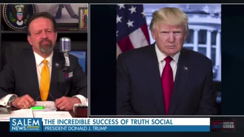 President Trump discusses Truth Social and says he will not go back to Twitter