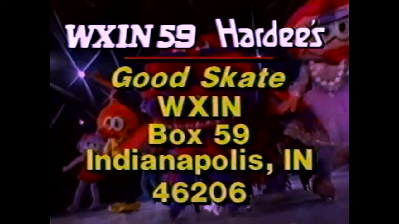 February 21, 1986 - WXIN Indianapolis Ice Capades Contest