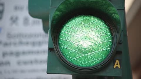 Traffic light video template