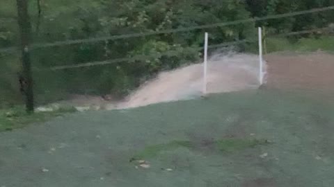 Hurricane Ida Backyard Flooding