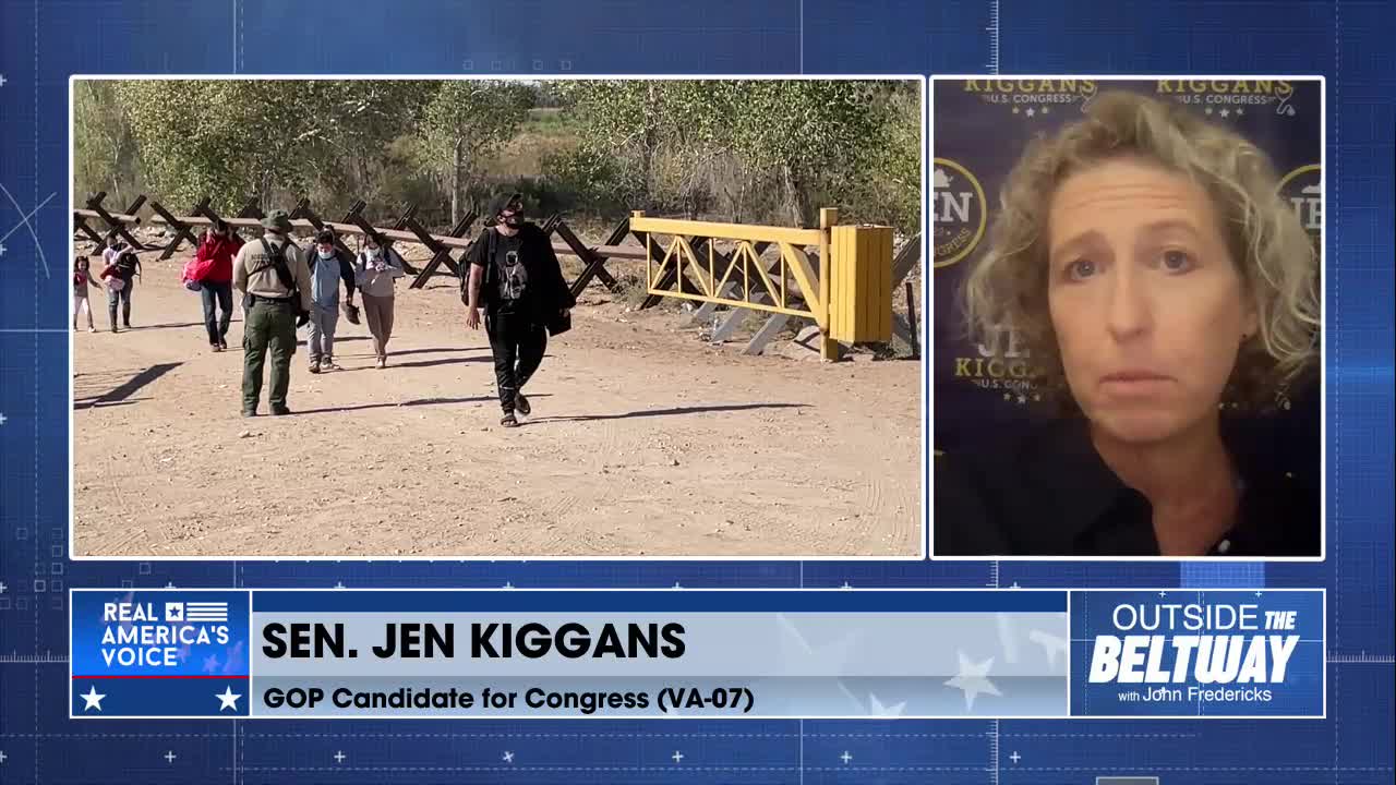 Jen Kiggans (R-VA-02) vows to shut down U.S. government to stop border invasion