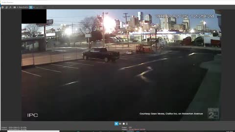 Analysis of Nashville Christmas day "missile" explosion