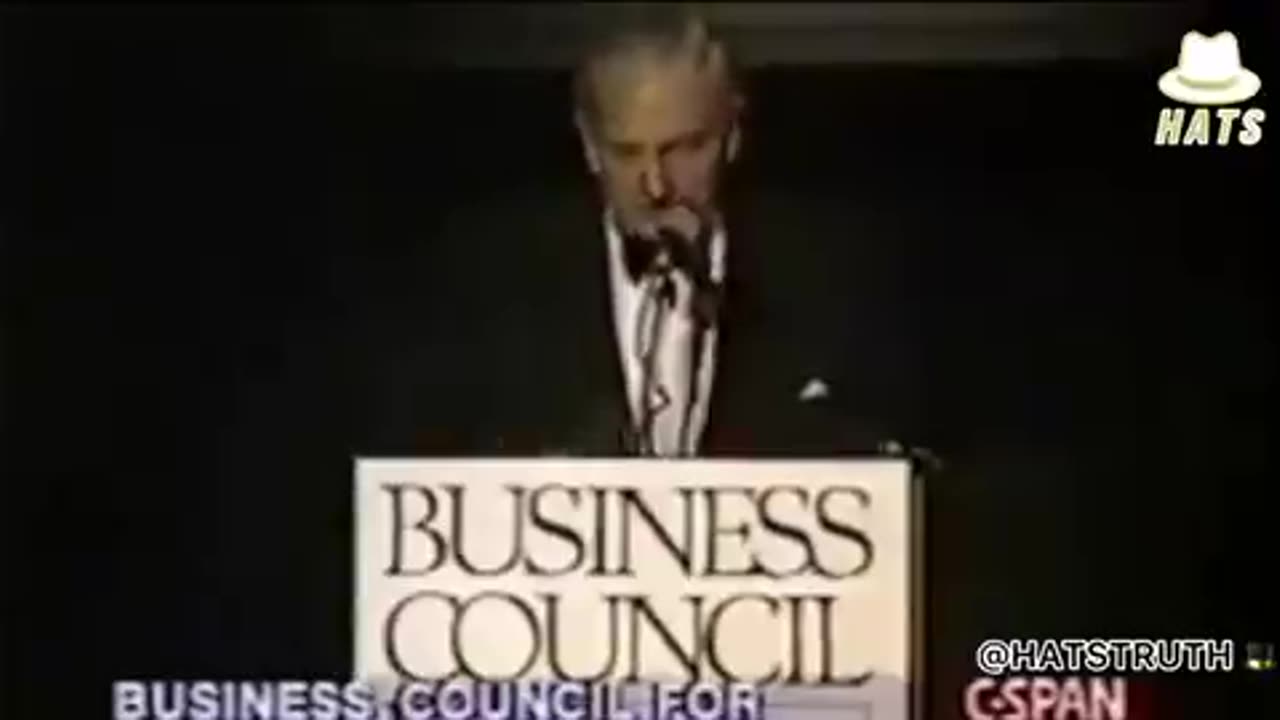 David Rockefeller one of the fake jew banksters