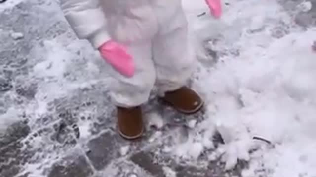 Yung Miami And Her Daughter playing In the Snow🥰