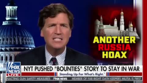 Tucker explains the Russia bounty story