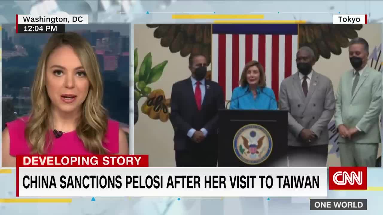 China targets Pelosi and her family with sanctions