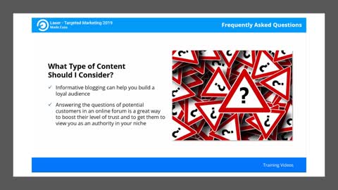 Targeted Marketing Frequently Asked Questions
