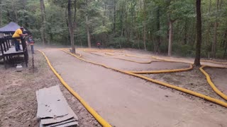 8th Scale RC Nitro Buggies Breaking in the Track