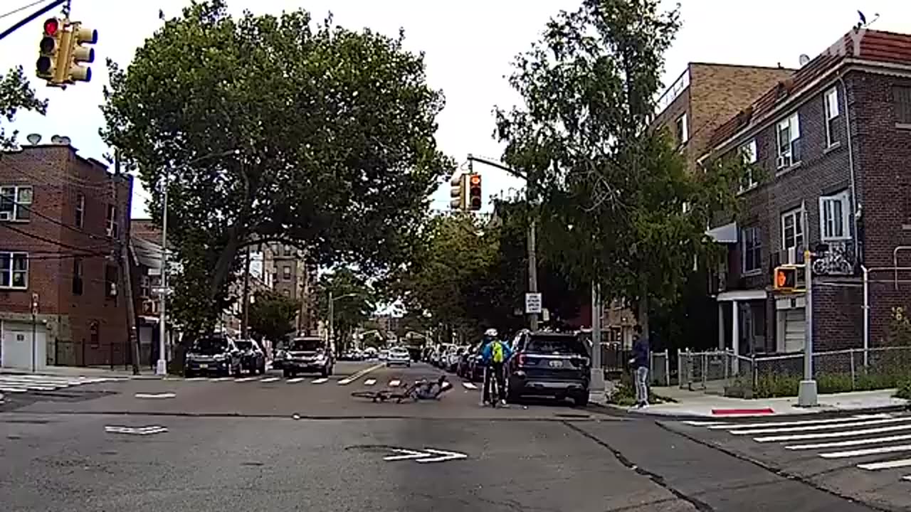 Be more careful when leaving the house so that it doesn't happen again in this video