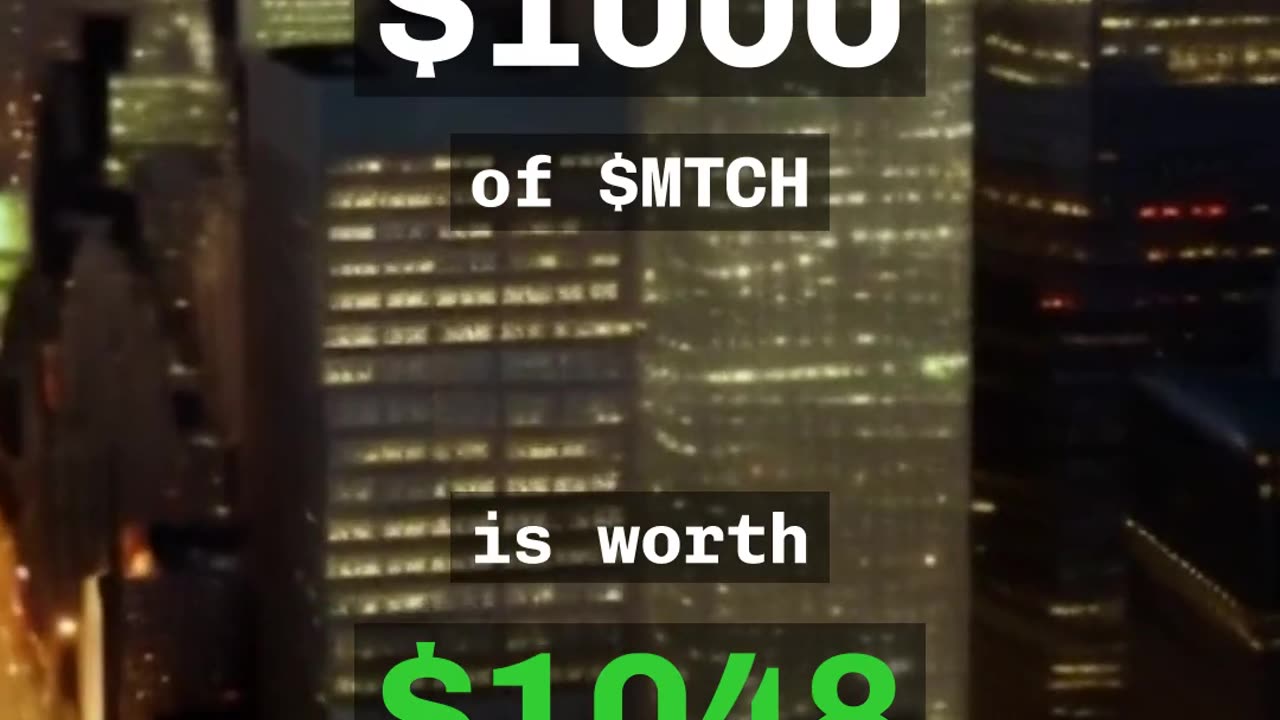 🚨 $MTCH 🚨 Why is Match Group / $MTCH trending today? 🤔 #MTCH #finance #stocks