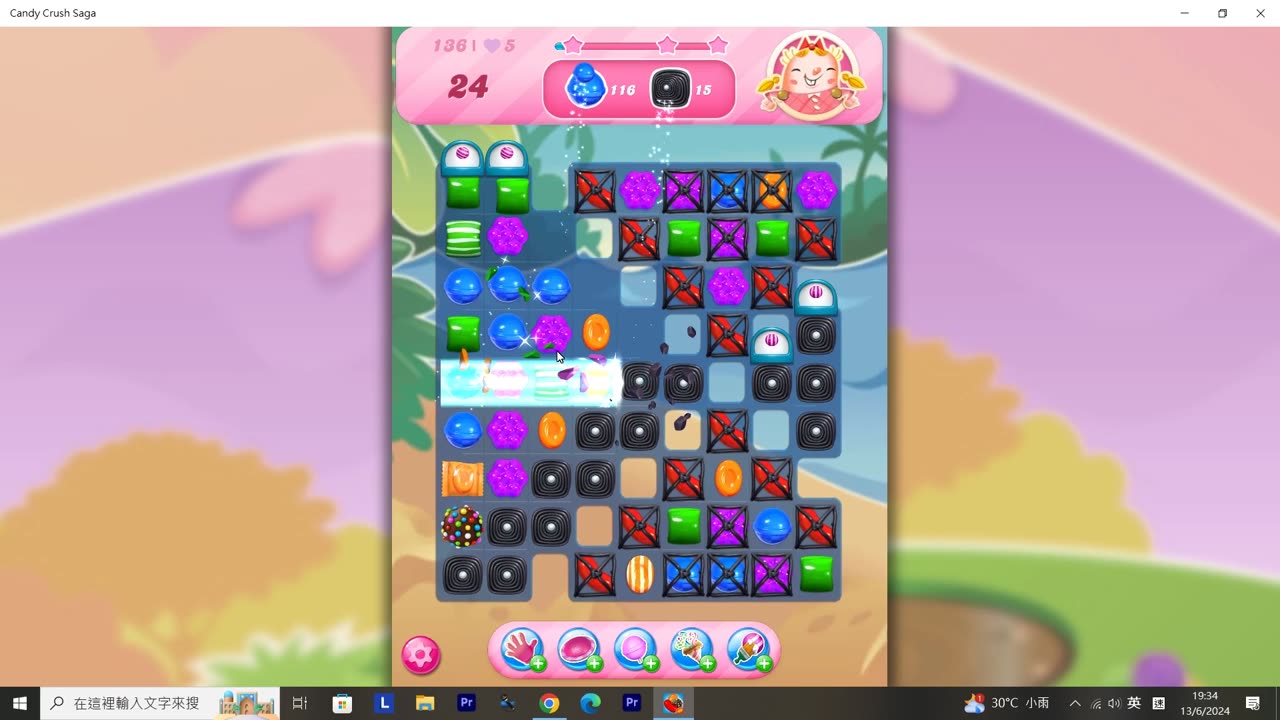 Candy Crush Saga Record (Level 136)