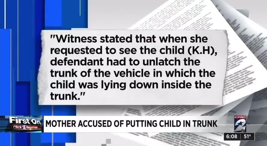 Texas woman, who “quarantined” son in trunk of car, a schoolteacher