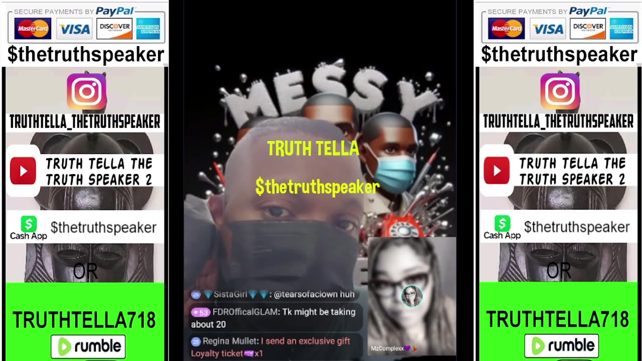 MESSY CALLER MORNING SHITSHOW HAD MORE WATER THAN ASHVILLE N.C. COMING FROM THE EYES OF CHESTER MOLESTER HIMSELF TRINA B CRYING LIKE A BABY AFTER BEING BANNED FOR 1YR PER BIGO LMMFAO