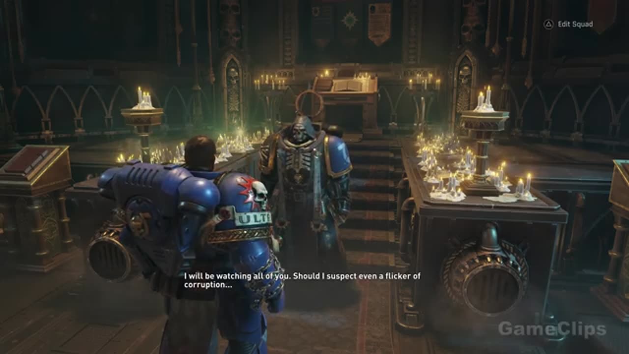 Space Marine Vs Space Marine Battle Scene - Warhammer 40K Space Marine 2