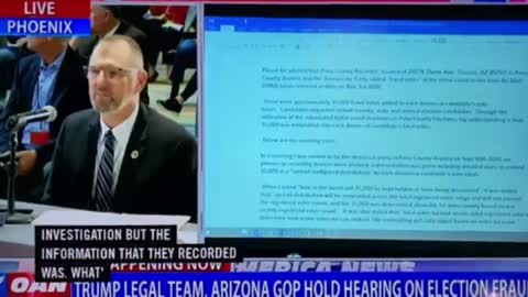 Reports of VOTER FRAUD Revealed at AZ Hearings!!! -