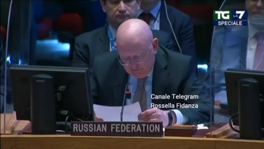 L'intervento completo del Delegato della Russia al consiglio di Sicurezza dell'Onu