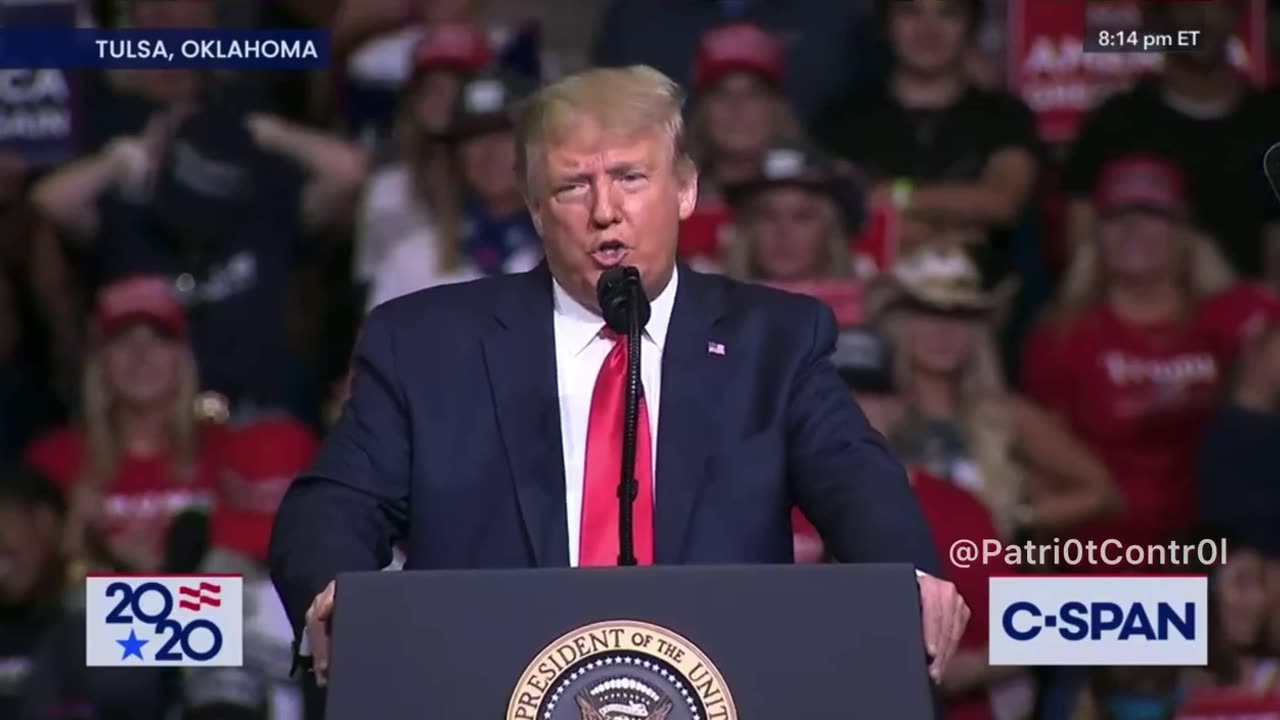 Today is the anniversary of President Trump’s Tulsa rally in June 2020, right in