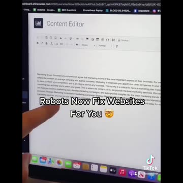 AI ROBOTS CAN FIX WEBSITE FOR YOU