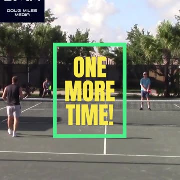 TOPSPIN FOREHAND WINNER!