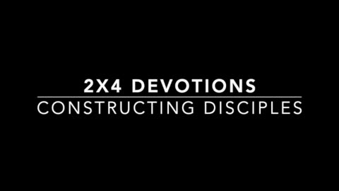 2x4 devotional, “living”, October 30, 2024