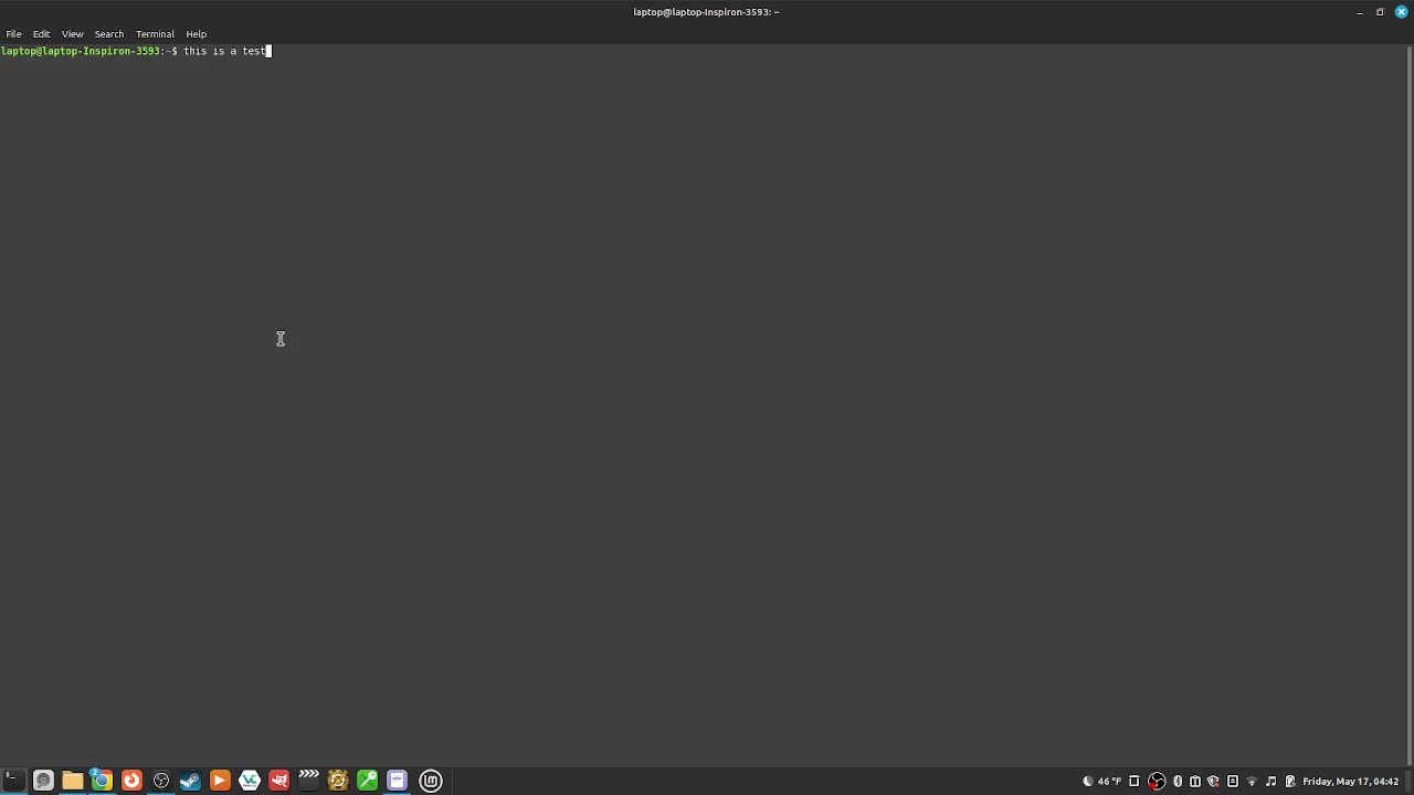 70_how to delete all text in between a space boundary with ctrl w