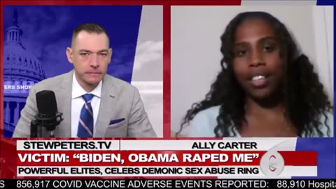 V3-V8 VICTIM ALLY CARTER, "BIDEN, OBAMA RAPED ME", POWERFUL ELITES, CELEBS DEMONIC SEX ABUSE RING,